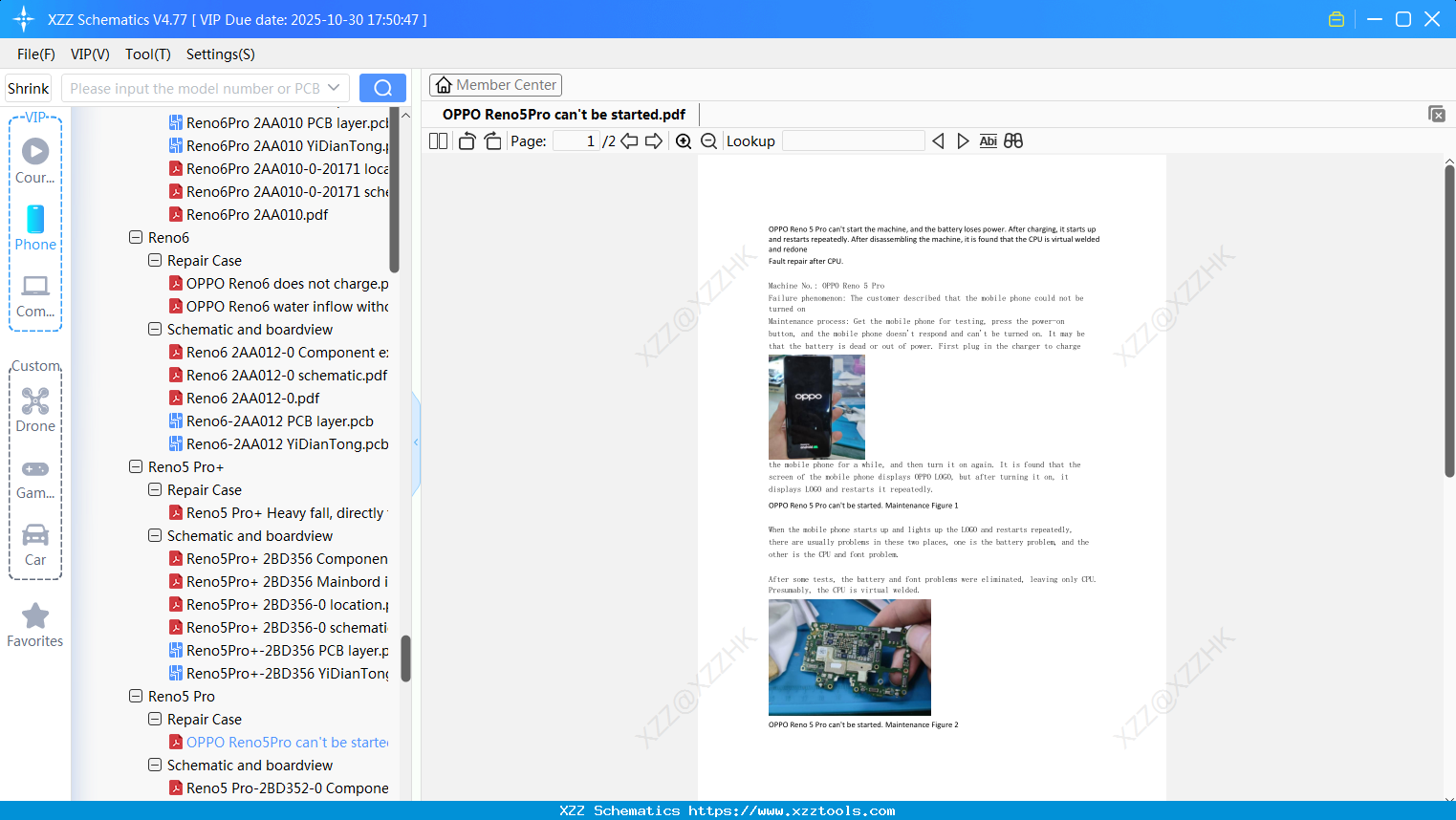 OPPO Reno5Pro Can't Be Started